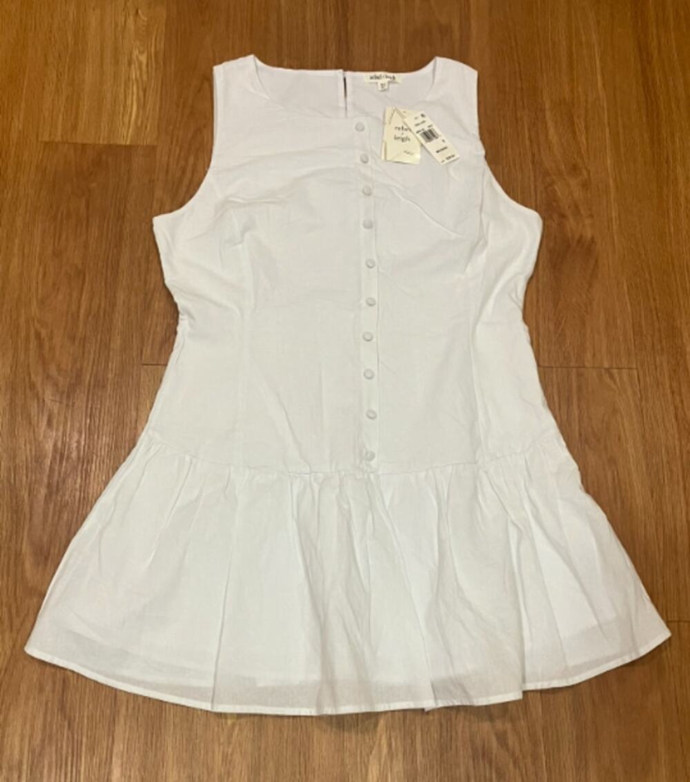 Rebel + Leigh  Juniors' Drop-Waist Sleeveless Mini Dress XL